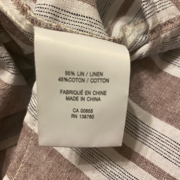 Reitman's Split Neck Henley Dress With Sash - Picture 8 of 8